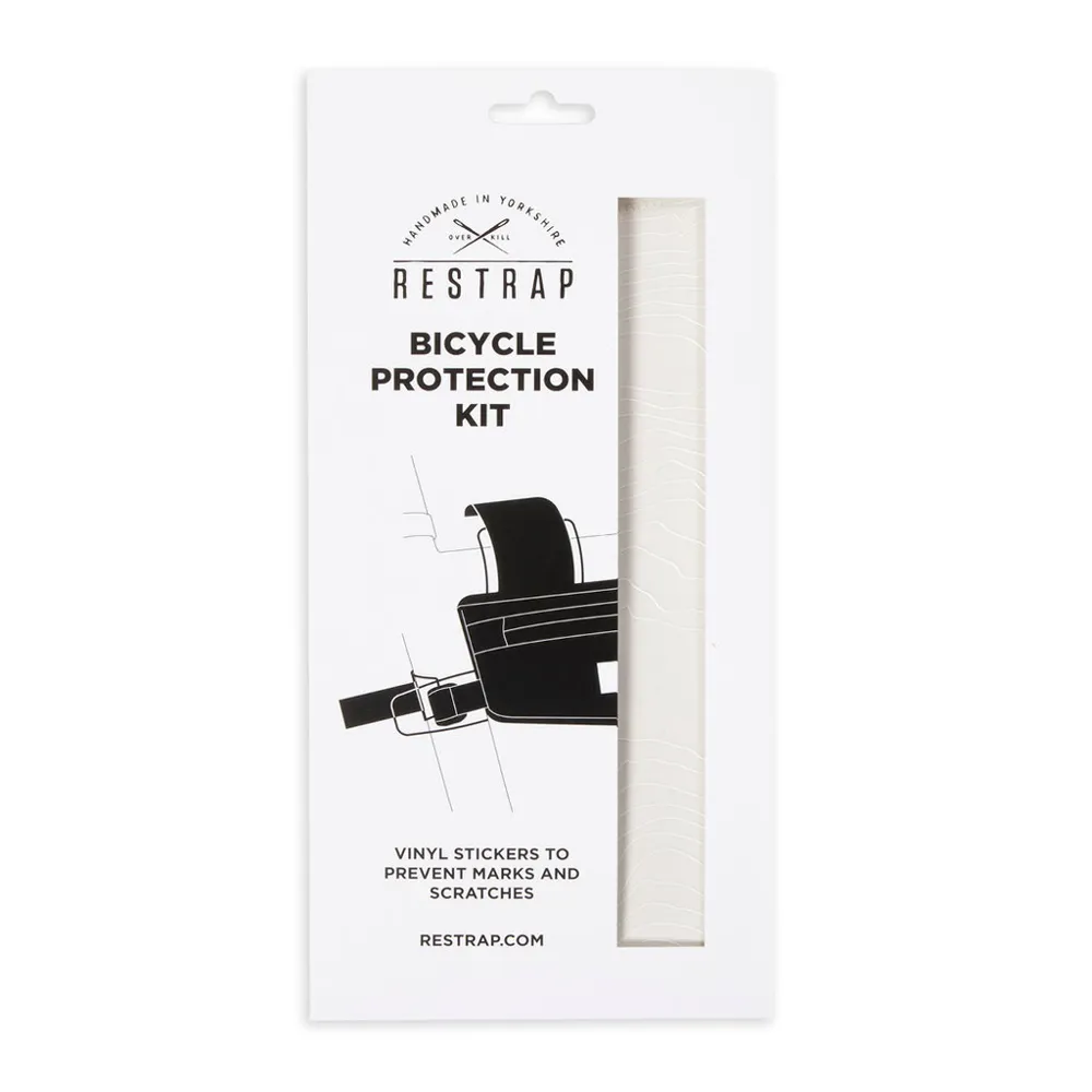 Team Cycles Restrap Bicycle Frame Protection Kit in White | Interest FREE Finance & Online Refund Policy.